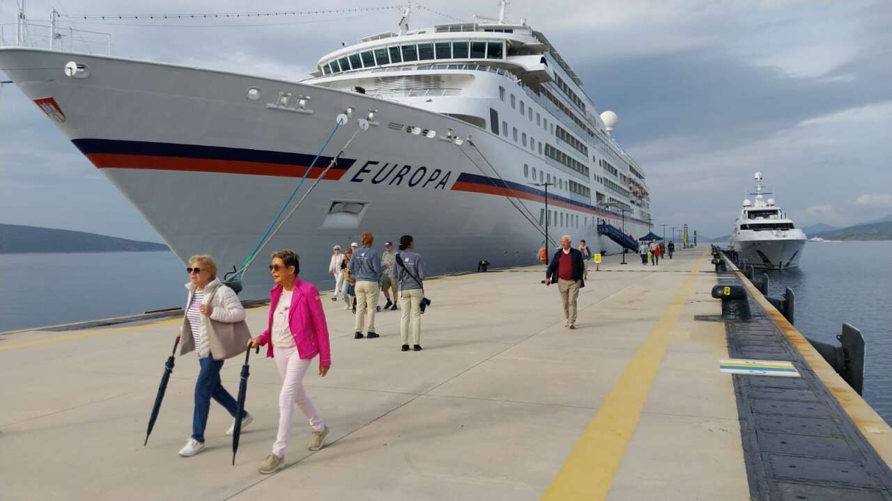 Bodrum’da Kruvaziyer Yoğunluğu Artıyor: Son 15 Günde 5 Bin Yolcu Geldi 1